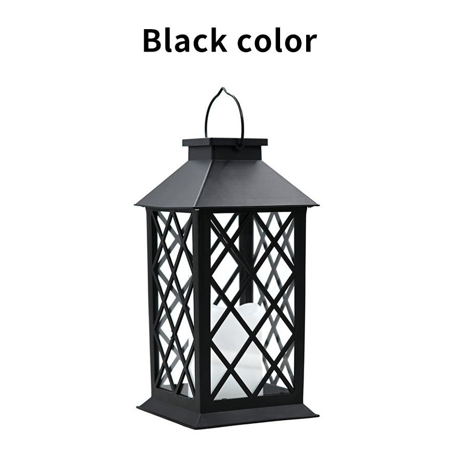 Garden Solar Palace Lantern Led Light Lawn Landscape Hanging Atmosphere Candle Lamp Floor Outdoor Solar Garden Decor Lighting