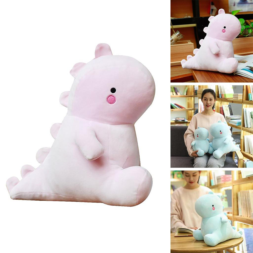 

Lovely Stuffed Dinosaur Plush Doll Kids Huggable Toy Sleep Pillow Home Decor 30cm Pink_20x20x30CM