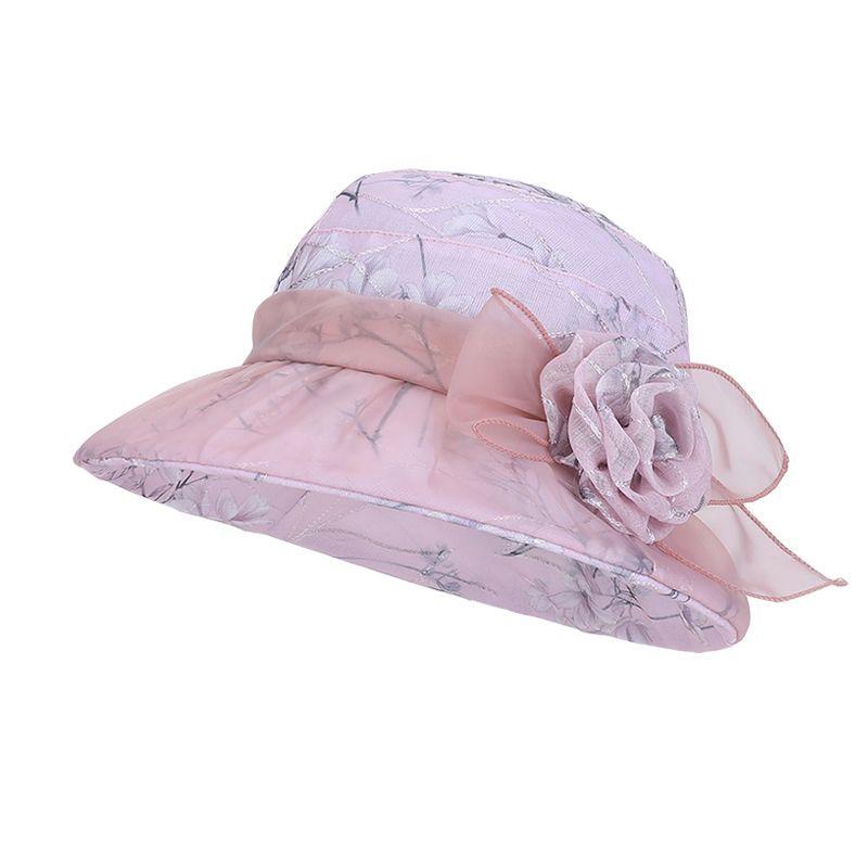 Women's Breathable Lace Fisherman Hat - Thin Summer Sun Cap, Lightweight UV Protection Hat for Spring and Casual Outdoor