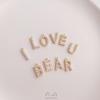 14K Gold Plated Zircon Alphabet Pendant for DIY Jewelry Accessories