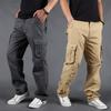 Hip Hop Multi Pockets Long Pants Men Street Dancing Loose Military Style Trousers