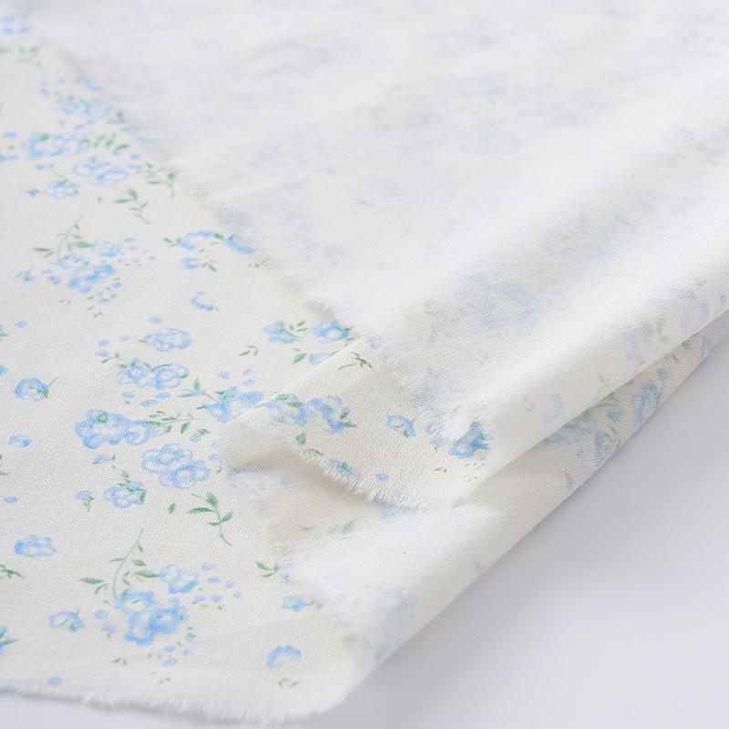 Ländlicher Stil Reiner Baumwolle Bedruckter Stoff zum Nähen von Kleidern Hauskleidung Kinderbekleidung Dekostoff Handgemachte DIY Stoffe