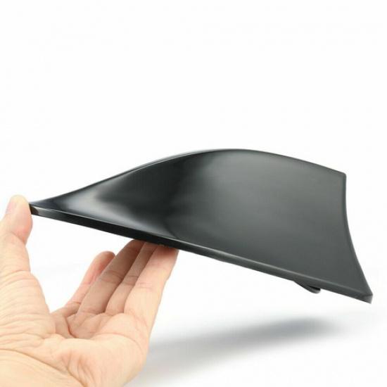 GlossyBlack Shark Fin Antenna Cover Car Trim Signal Radio AM/FM Aerial Universal