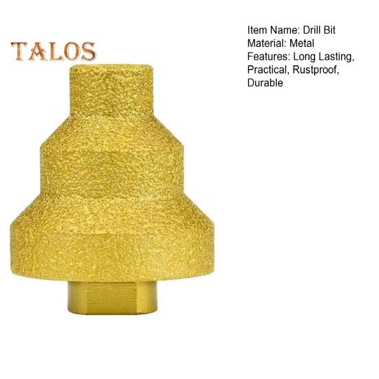 1/2 stk Diamant Trinnvis Pagode Bor Bits Hullutvider Rustsikker Korrosjonsbestandig Flerlags Konisk Hullåpner Bor Bits