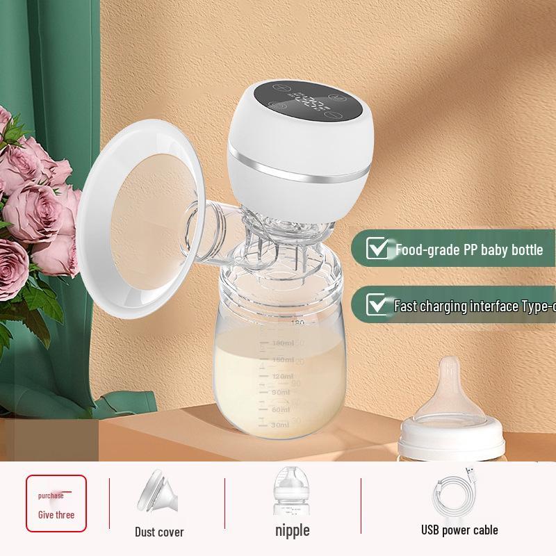 Smart Silent Electric Breast Pump with Variable Frequency and Integrated Massage
