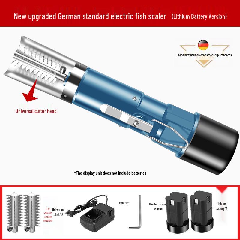 Aijiu Electric Automatic Fish Scaler and Scraper Tool