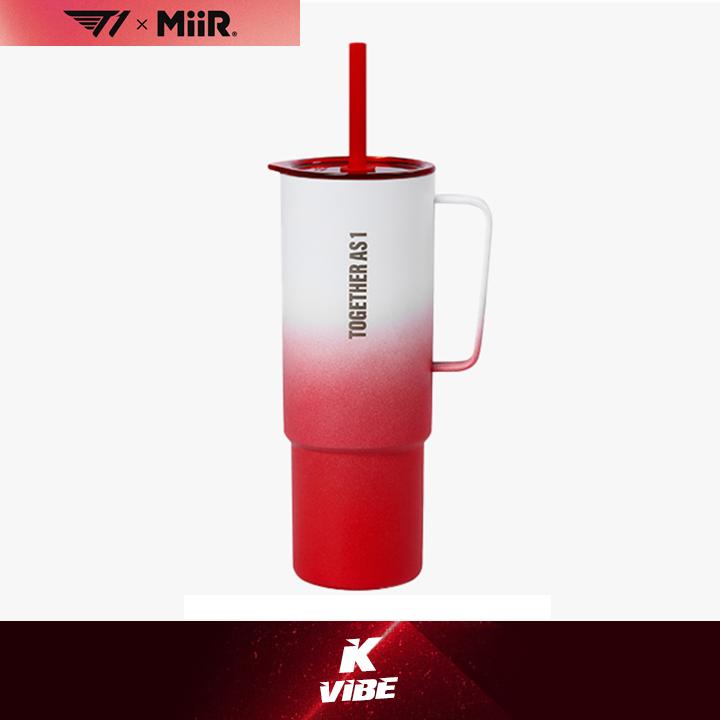 Official T1 x MiiR Collaboration [Together All Day] Straw Cup - 100% Authentic Esports Lifestyle Gear
