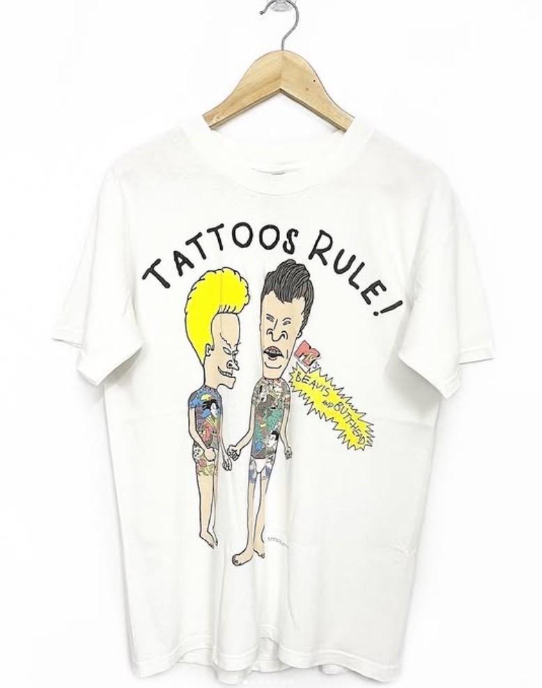винтажная футболка Beavis and Butthead рулит 1994 унисекс хлопковая футболка Размер S-4XL Унисекс Футболка M
