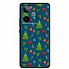 Christmas Cover For Realme GT7 GT 7 7T Case Black Silicone Cases for Realme GT 7T Cartoon Santa Claus Christmas Tree Back Cover
