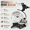 Dual Caliper Rear Foot Brake System Upgrade Kit Fit for Light Bee X to Ultra Bee  Electric Dirt Bike