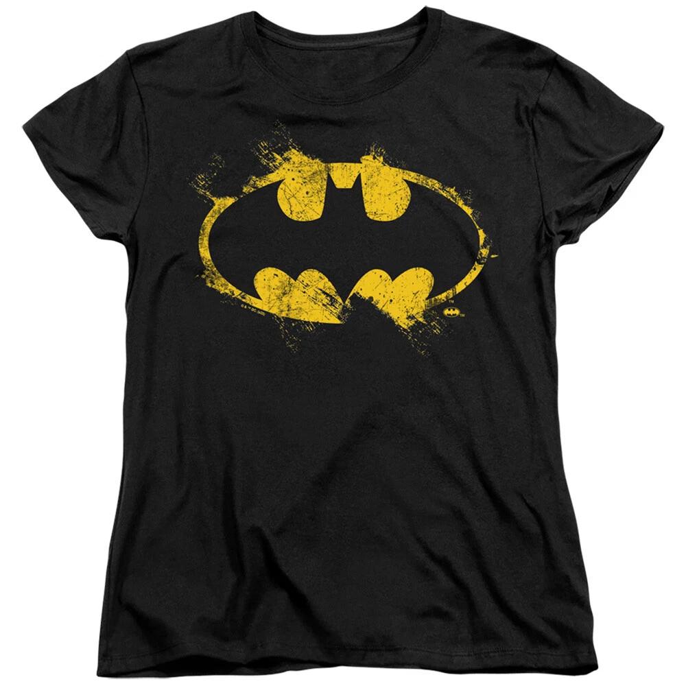 The Batman  Paint Roller Logo  Women s T-Shirt S