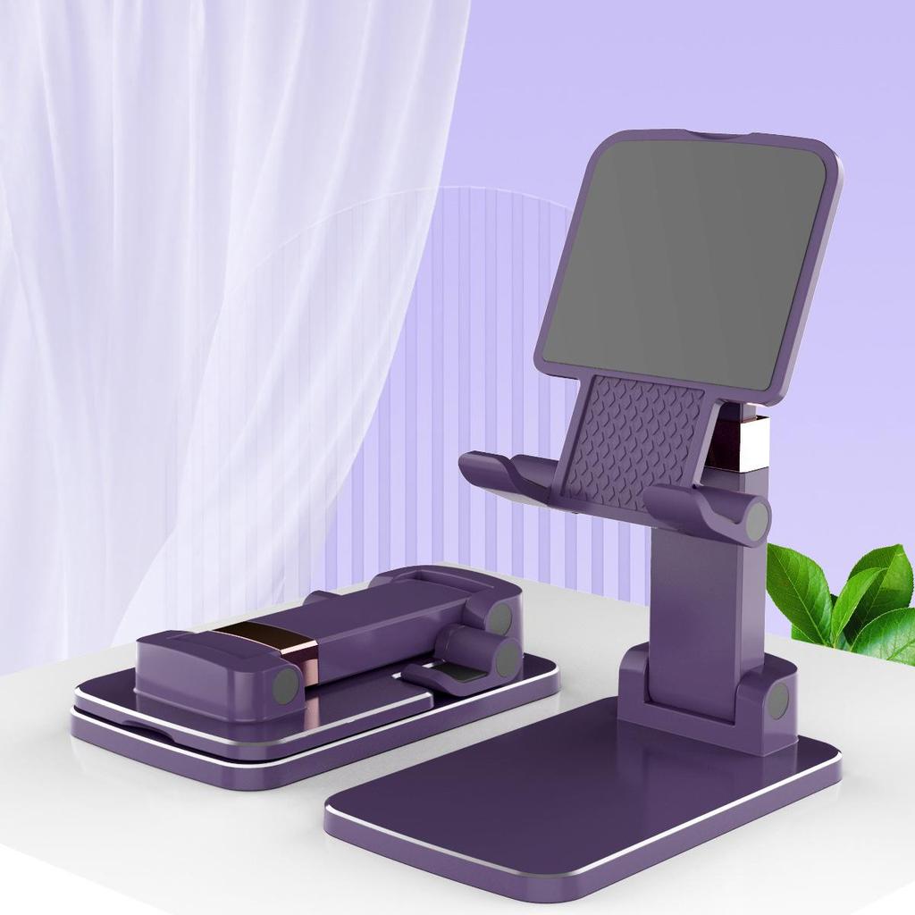 Adjustable Folding Mobile Phone Holder for Hands-Free Viewing