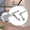 Lid Support Hinge Support Bracket Practical Replacement Easy to Install Lid Stay Hinge Foldable for Office Rack