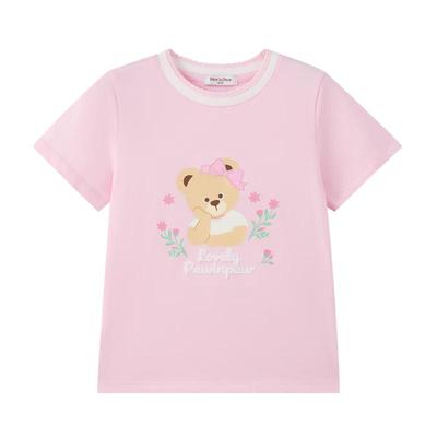PawinPaw Cartoon Bear Girls' T-Shirt