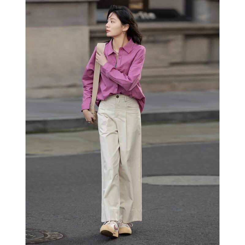 Women's Cotton Island Retro Lapel Shirt