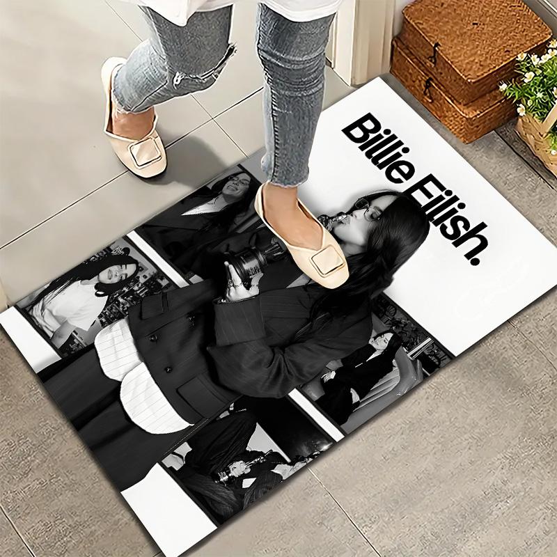 Billie Eilish Carpet Rug For Living Room Bedroom Home Sofa Decoration Kids Play Nonslip Floor Mat