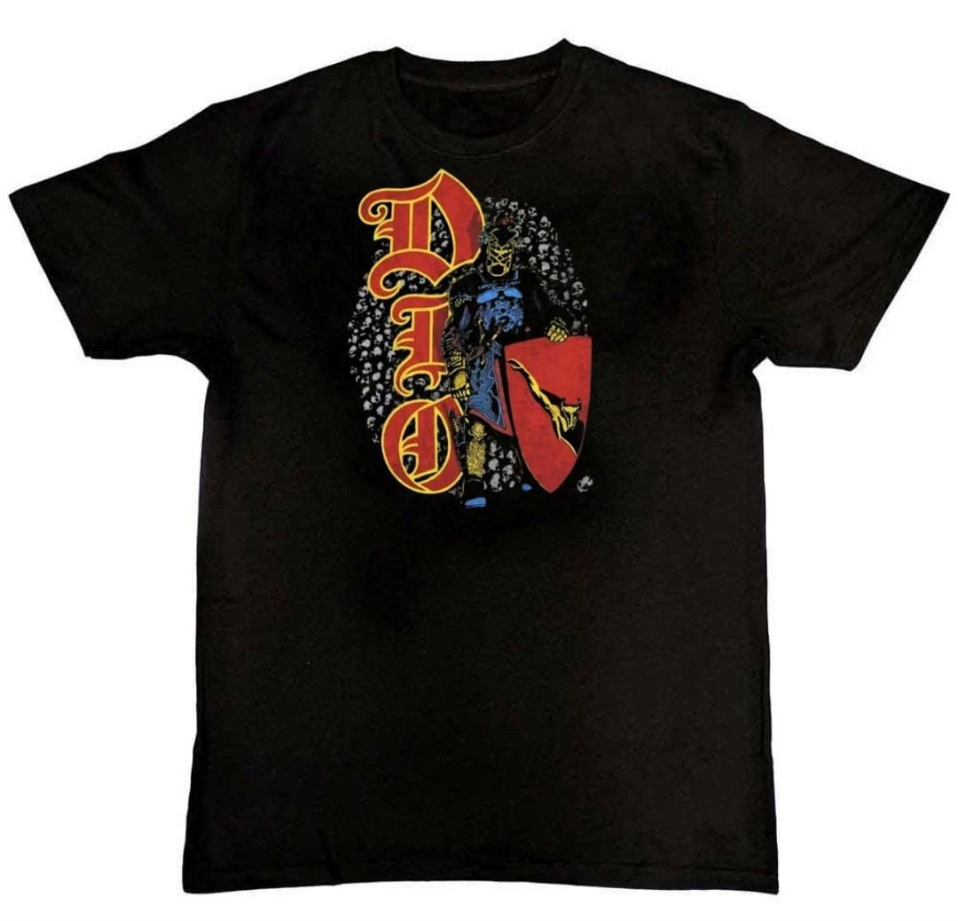 Dio Skull Warrior Graphic Print Mens T-Shirt XXL