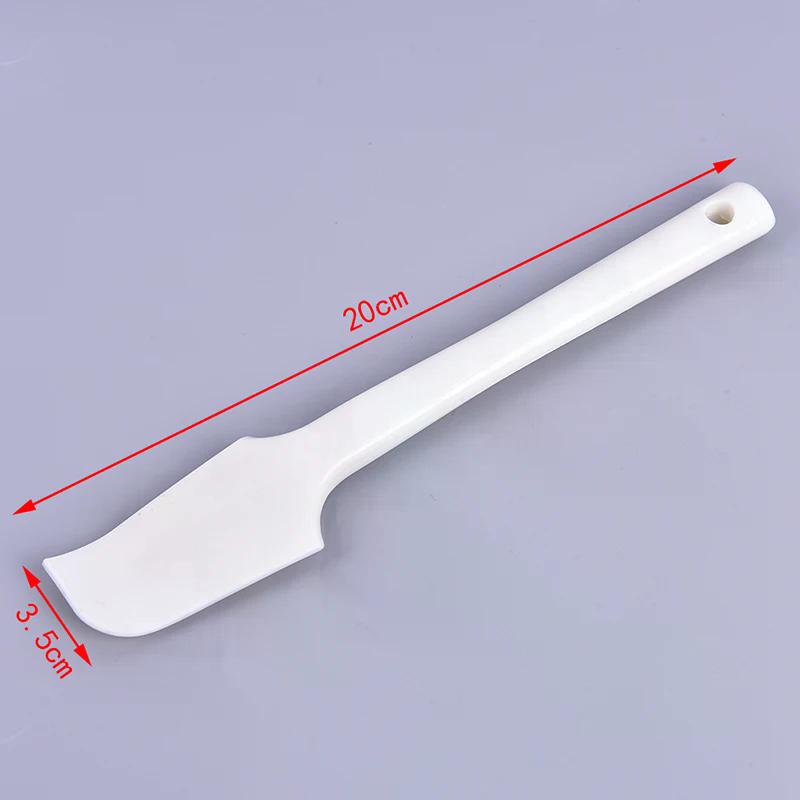 Silicone Spatula Cream Butter Cooking Baking Spatula Heat Resistant Utensils Scrape Decorator Translucent Kitchen Baking Tools