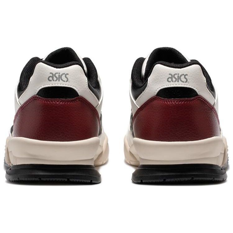 Asics Gel-Spotlyte Synthetic Leather Low Sports Breathable Retro Basketball Shoes Unisex Sneaker White Black 1203A399-101