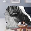 Young Highland Cow Blankets Fleece Sofa Throw Blanket Breathable for Couch Bedding Outdoor Throws Bedspread Quilt