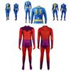 Game Fallout 4 Blue Jumpsuit Role-playing Costume Cosplay Carnival Set Milk Silk Polyester S M L Xl Xxl Xxxl 110 120 130 140 150