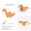 Dinosaur Handle for Children's Room - Cute Wooden Animal Cartoon Drawer & Cabinet Pull