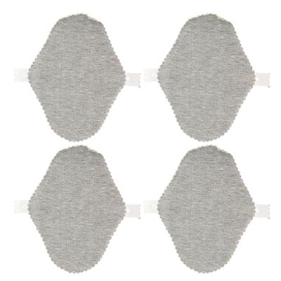 4pcs Cloth Panty Liners Graphene Water Absorption Breathable Leakage Proof Washable Reusable