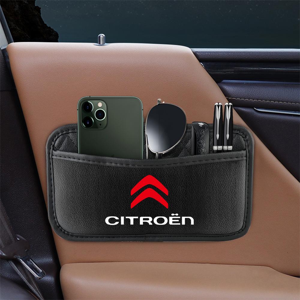 ADI1 1pcs Multifunction Car Storage Pocket Stowing Tidying Bags For Citroen C1 C2 C3 C4 C4L C5 C6 C7 C8 VTS C-ELYSEE Berlingo Xsara