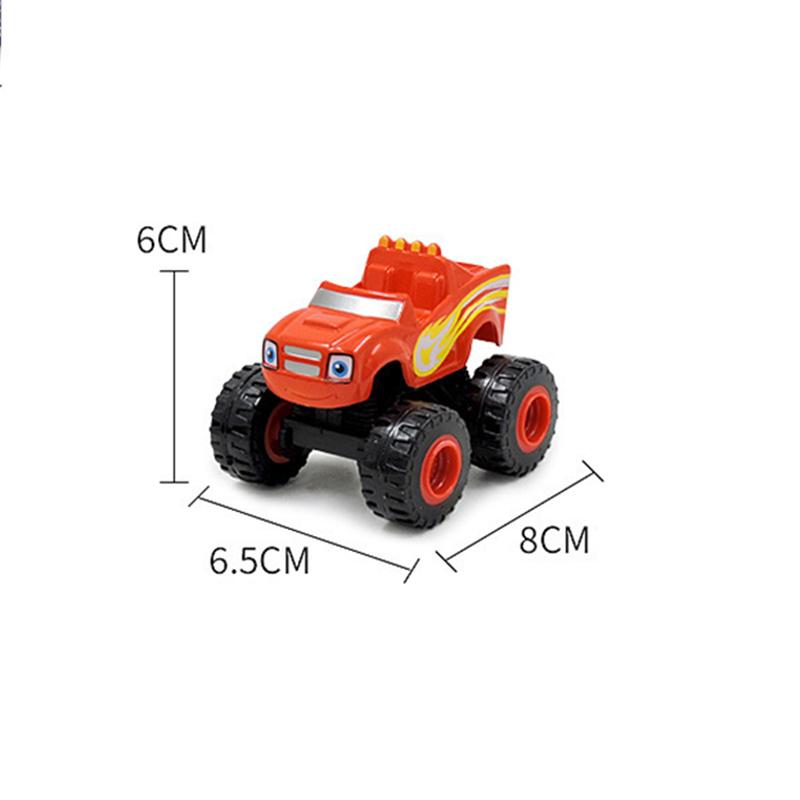 Flame And Machine Monster Car Toys Russian Crusher Truck Vehicles Figure Blaze Toy Blaze The Monster Machines Birthday Gifts