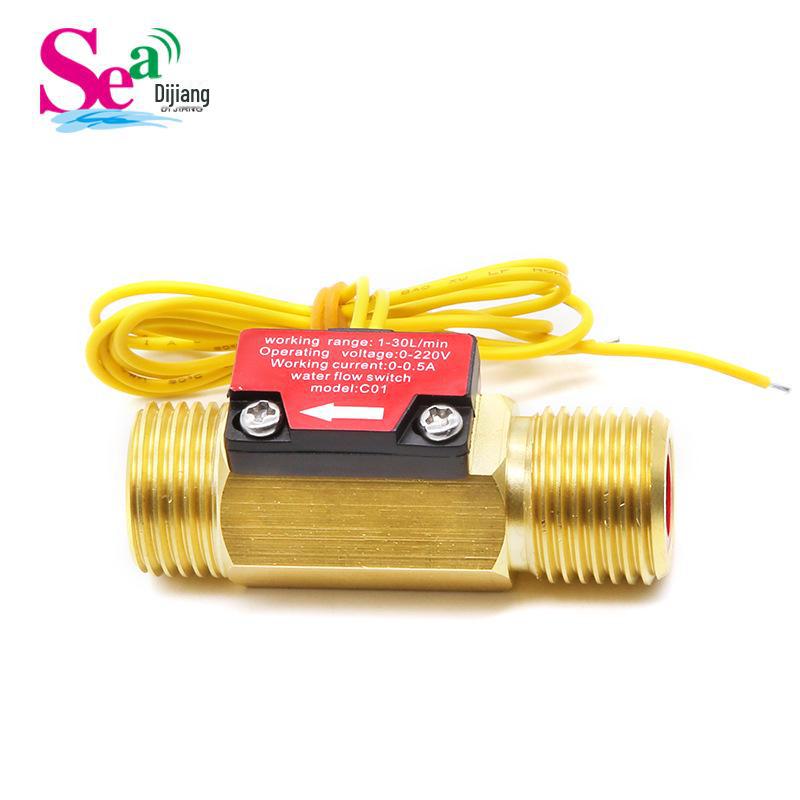 

4-точечный герконовый переключатель расхода воды с наружной резьбой G1/2