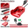 Battery Adapter Converter for Makita Dewalt Milwaukee 14.4V 18V 20V Li-Ion Battery DIY Power Tool Battery Converter