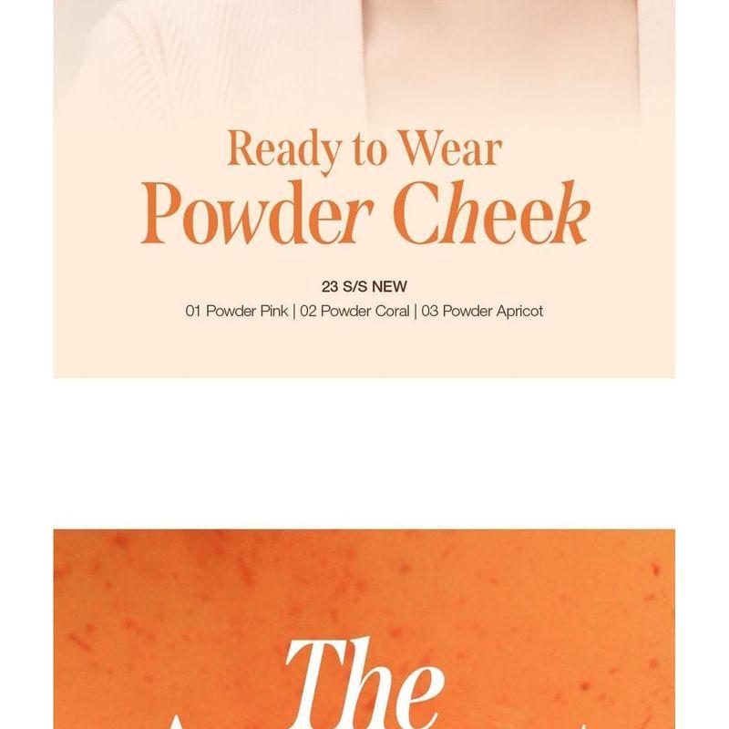 Bbi@ - Ready To Wear Powder Cheek Apricot Edition - 3 Colors