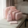 6 Pieces Packing Cube Set Nested Luggage Organizer Compact for Suitcases