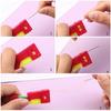 9Pcs Plastic Threader Quick Needle Threading Aid with Seam Unpicker Thimble for Sewing Machine Stitching Dressmaking
