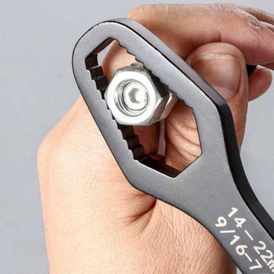 8-22mm Universal Torx Wrench Self-tightening Adjustable Double-head Spanner Manual Repair Bicycle Motorcycle Car Repair Tool