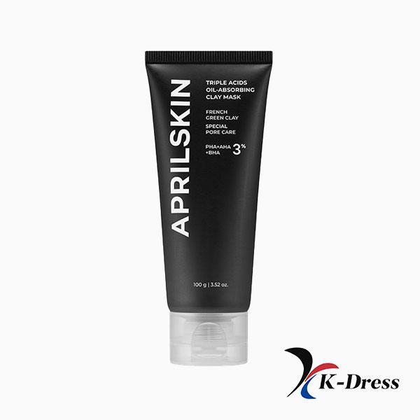 

Aprilskin Triple Acids Маслопоглощающая глина 100г 1 PCS