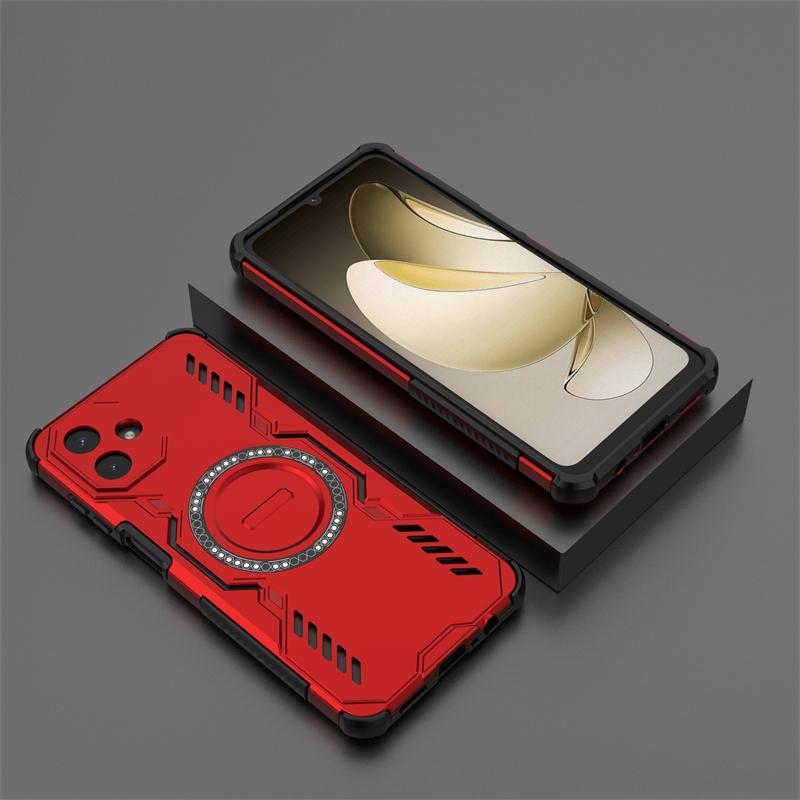 For Samsung Galaxy A07 Case Samsung Galaxy A07 Anti-knock Magnetic Adsorption Wireless Charge Back Cover For Samsung A07 Case