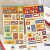 Decorative Cloth Stickers: Cute Labels for Journals and Collages