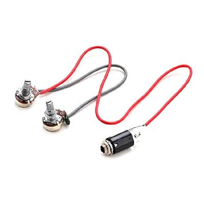 Single-Coil-Tonabnehmer-Kabelbaum für 3/4-Saiten Cigar Box Gitarre Teile