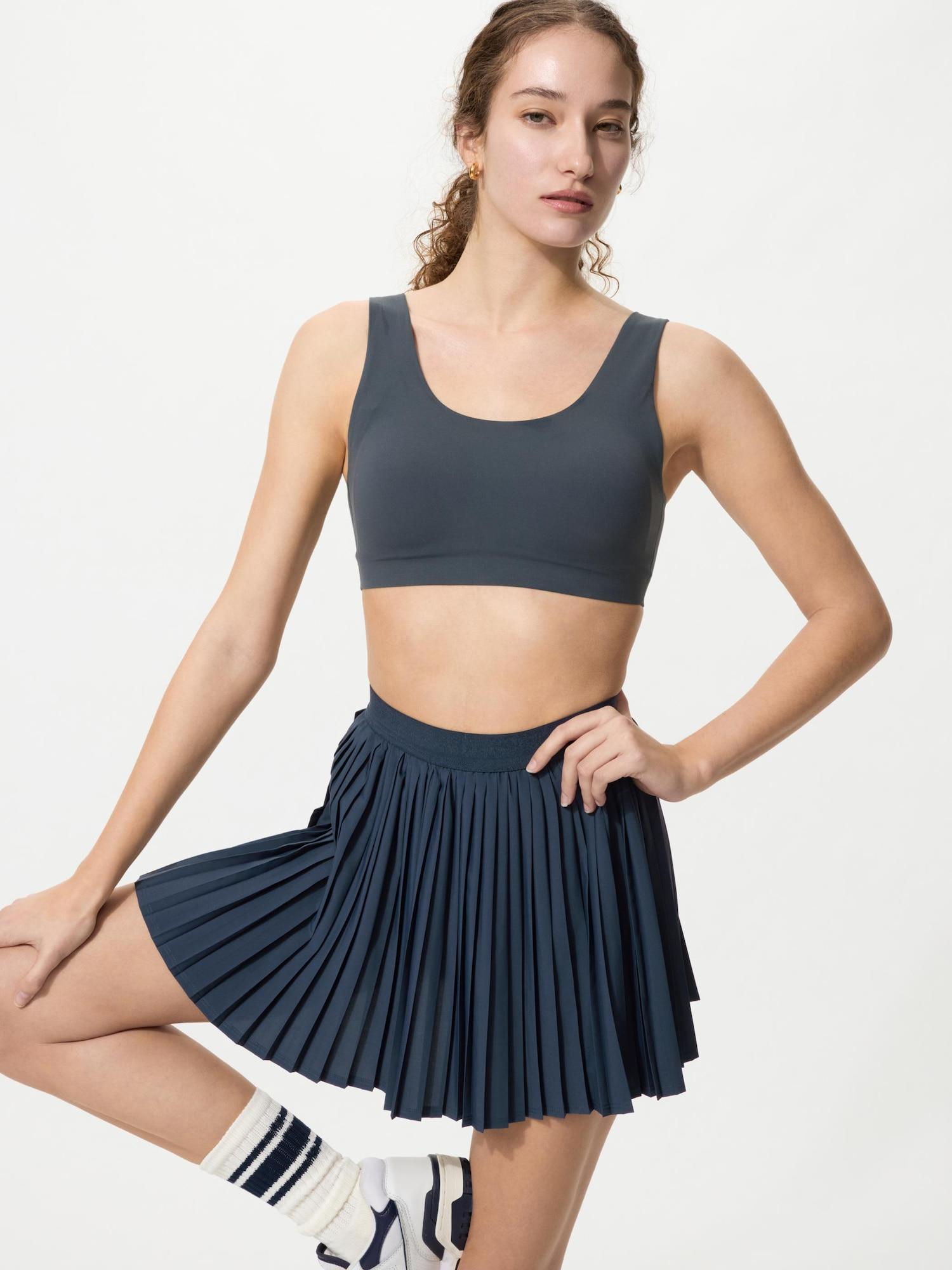 Uniqlo Япония Беспроводной бюстгальтер Active 08 DARK GRAY/XS