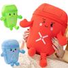 30cm Cartoon Color Trash Can Plush Doll Pillow Long Legs Environmental Friendly Recyclable Trash Can Plush Toy Home Decoration