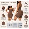 Women's Shaping Bodysuit: One-Piece Tummy-Control Shaper with Arm Support, Waist Cincher and Bust Support, All-in-One Undergarment