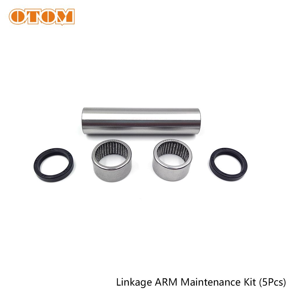 OTOM Motorcycle Thrust Needle Roller Bearings Bushing Oil Seal Motocross Triangle Lever Linkage ARM For Yamaha YZF WRF 250 450