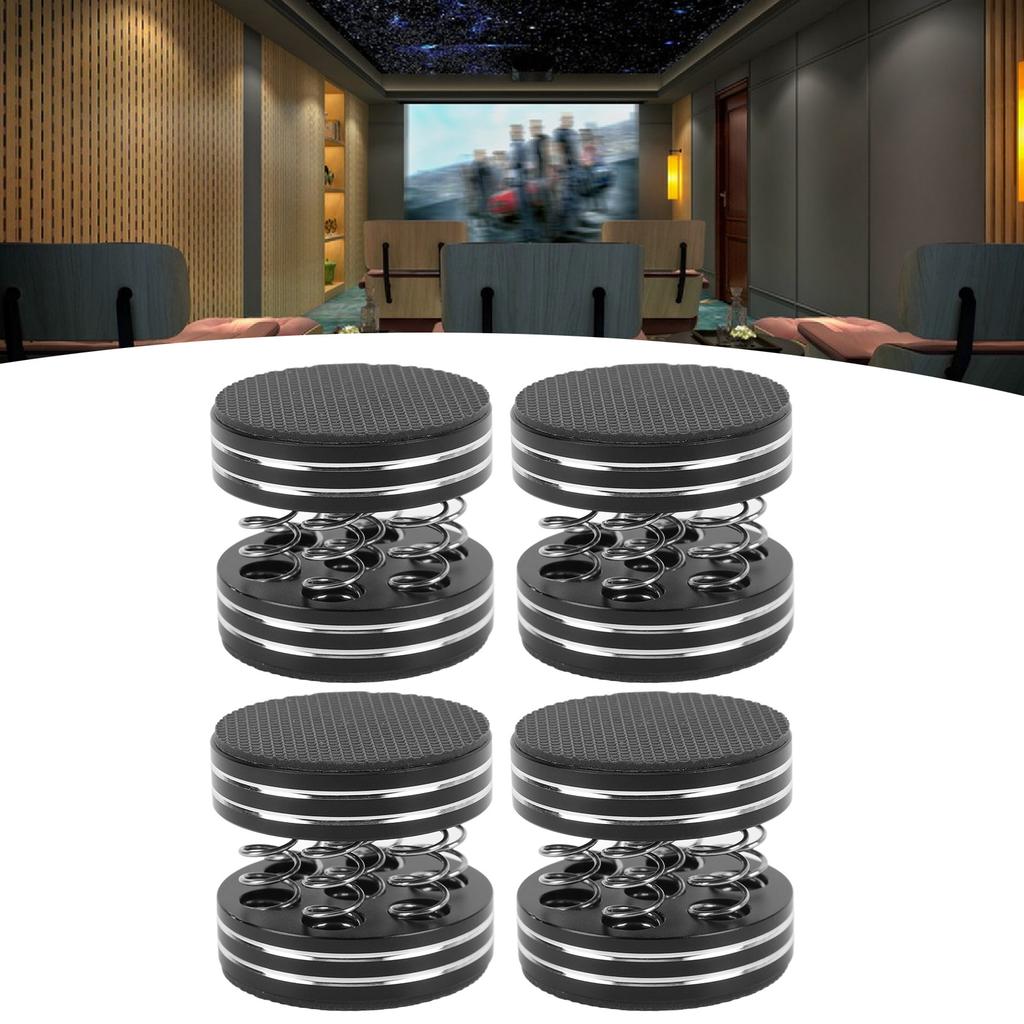 eaker Isolation Feet Shock Absorbing Prevent Slip    HiFi  eaker Stand for Amplifier Turntable Subwoofer 4pcs