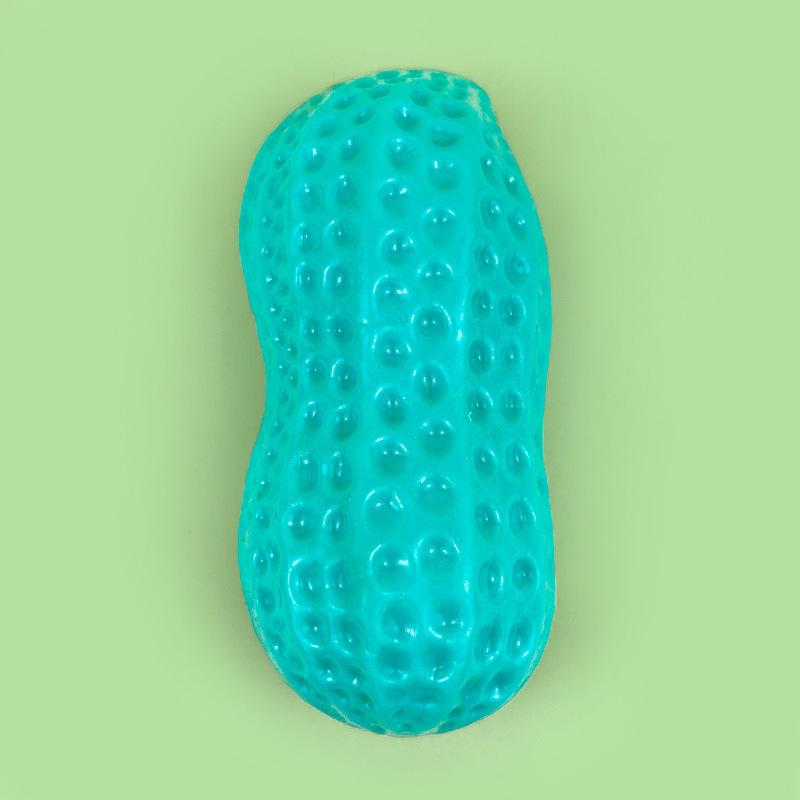 

Игрушка для собак Жевательная резинка Арахисовая молярная палочка TPR Звуконепроницаемый Противоукусный Мяч для чистки зубов Игрушка для щенков от скуки для маленьких и средних собак 12*5.5cm