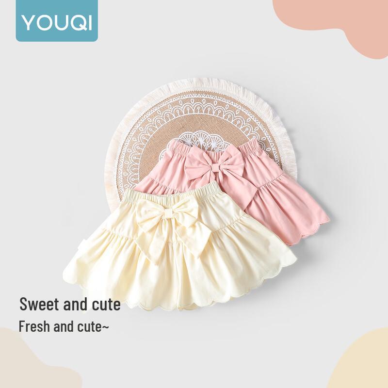 Youqi Baby Girls Summer Thin Cotton Shorts