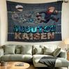 Arazzo da Parete Jujutsu Kaisen Appeso Estetico alla Parete Coperta in Tessuto Stampato Arazzi Decorativi per Camera da Letto Soggiorno Decorazione per la Casa