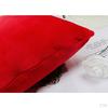 Case Velvet Sofa Cushion Cover Solid Car Pillowcase Beddings Sham and