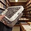 Light Brown Leopard Print Soft TPU Phone Case for iPhone 17 16 15 14 13 12 11 Pro Max Plus Shockproof Anti-Slip Cover