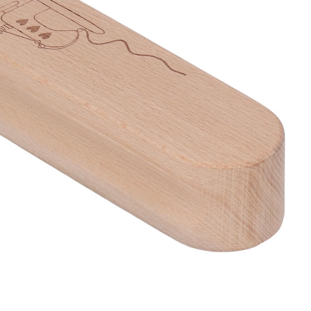 Hartholz Holz Schneiderklatsche Bügelschutz Gitterpunkt Presswerkzeug Für Stickerei